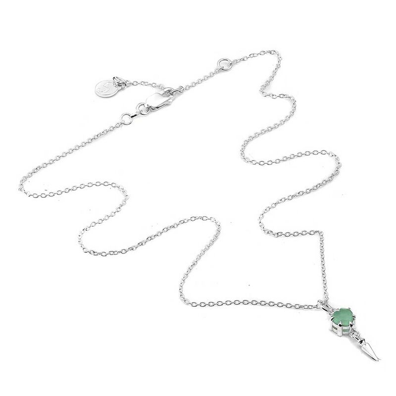 Stolen Girlfriends Club Precious Punk Spike Necklace image number 1